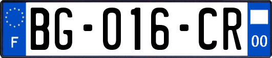 BG-016-CR