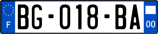 BG-018-BA