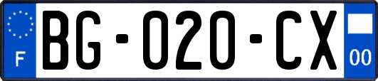BG-020-CX