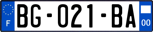 BG-021-BA