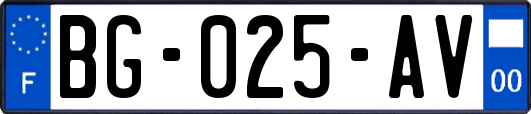 BG-025-AV