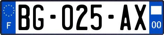 BG-025-AX