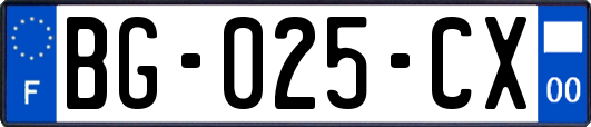 BG-025-CX
