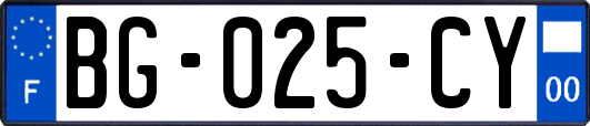 BG-025-CY