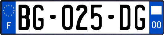 BG-025-DG