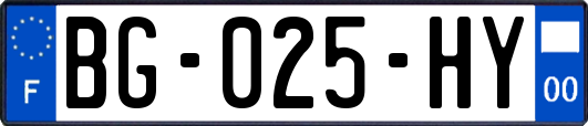 BG-025-HY