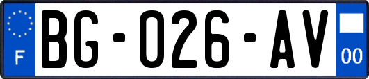 BG-026-AV