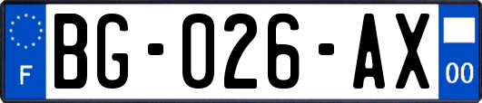 BG-026-AX