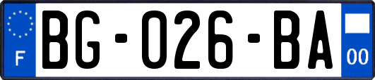 BG-026-BA