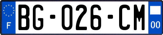 BG-026-CM