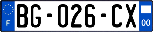 BG-026-CX