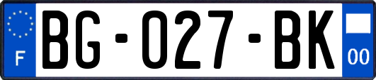 BG-027-BK