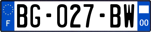BG-027-BW