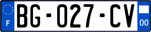 BG-027-CV