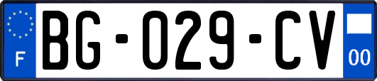 BG-029-CV