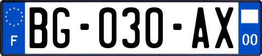 BG-030-AX