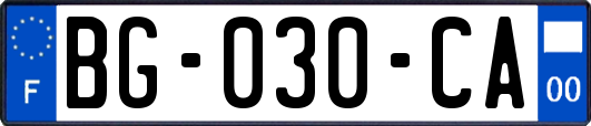 BG-030-CA