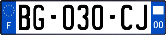 BG-030-CJ