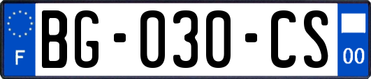 BG-030-CS