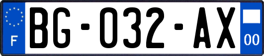 BG-032-AX