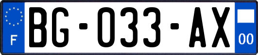 BG-033-AX
