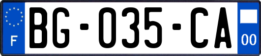 BG-035-CA
