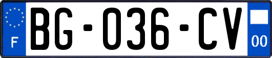 BG-036-CV