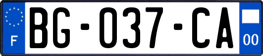 BG-037-CA