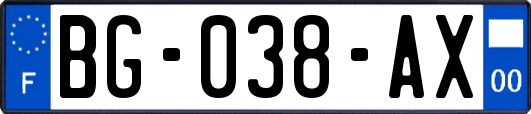 BG-038-AX
