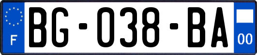 BG-038-BA