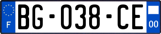 BG-038-CE