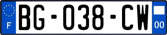BG-038-CW