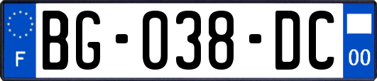 BG-038-DC