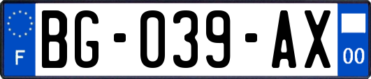 BG-039-AX