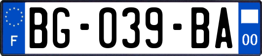 BG-039-BA