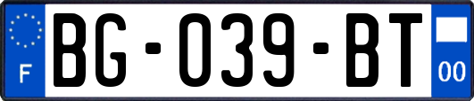 BG-039-BT
