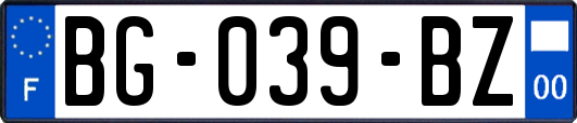 BG-039-BZ
