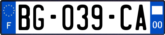 BG-039-CA