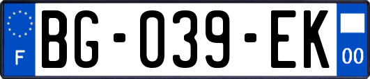 BG-039-EK