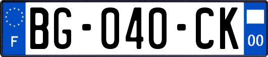 BG-040-CK