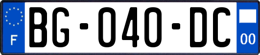 BG-040-DC