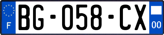 BG-058-CX