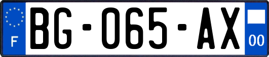 BG-065-AX