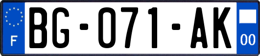 BG-071-AK