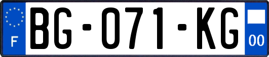BG-071-KG