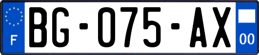 BG-075-AX