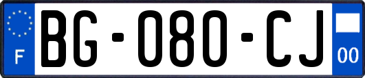 BG-080-CJ