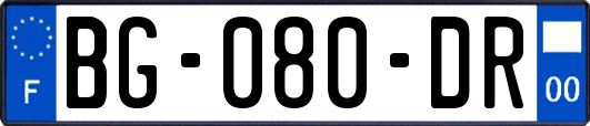 BG-080-DR