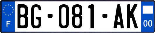 BG-081-AK