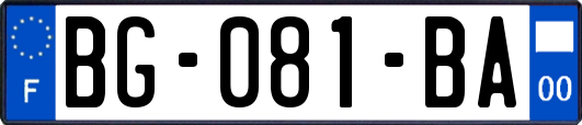 BG-081-BA
